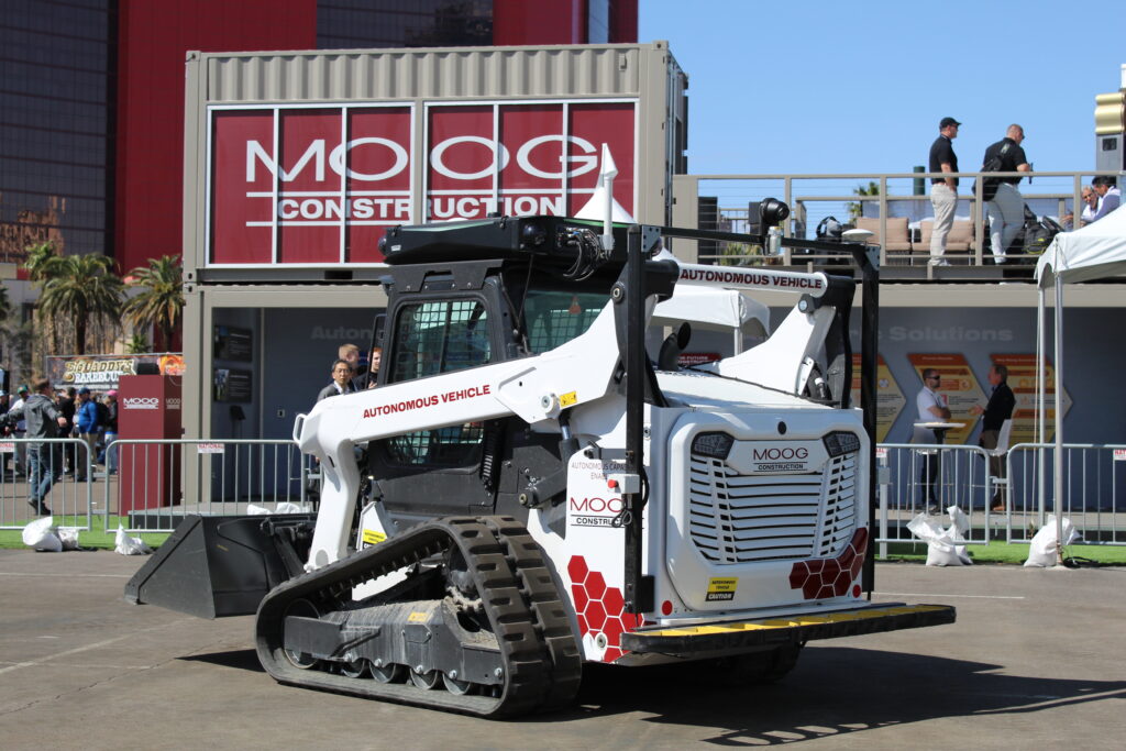 Moog Construction Autonomous Vehicle
